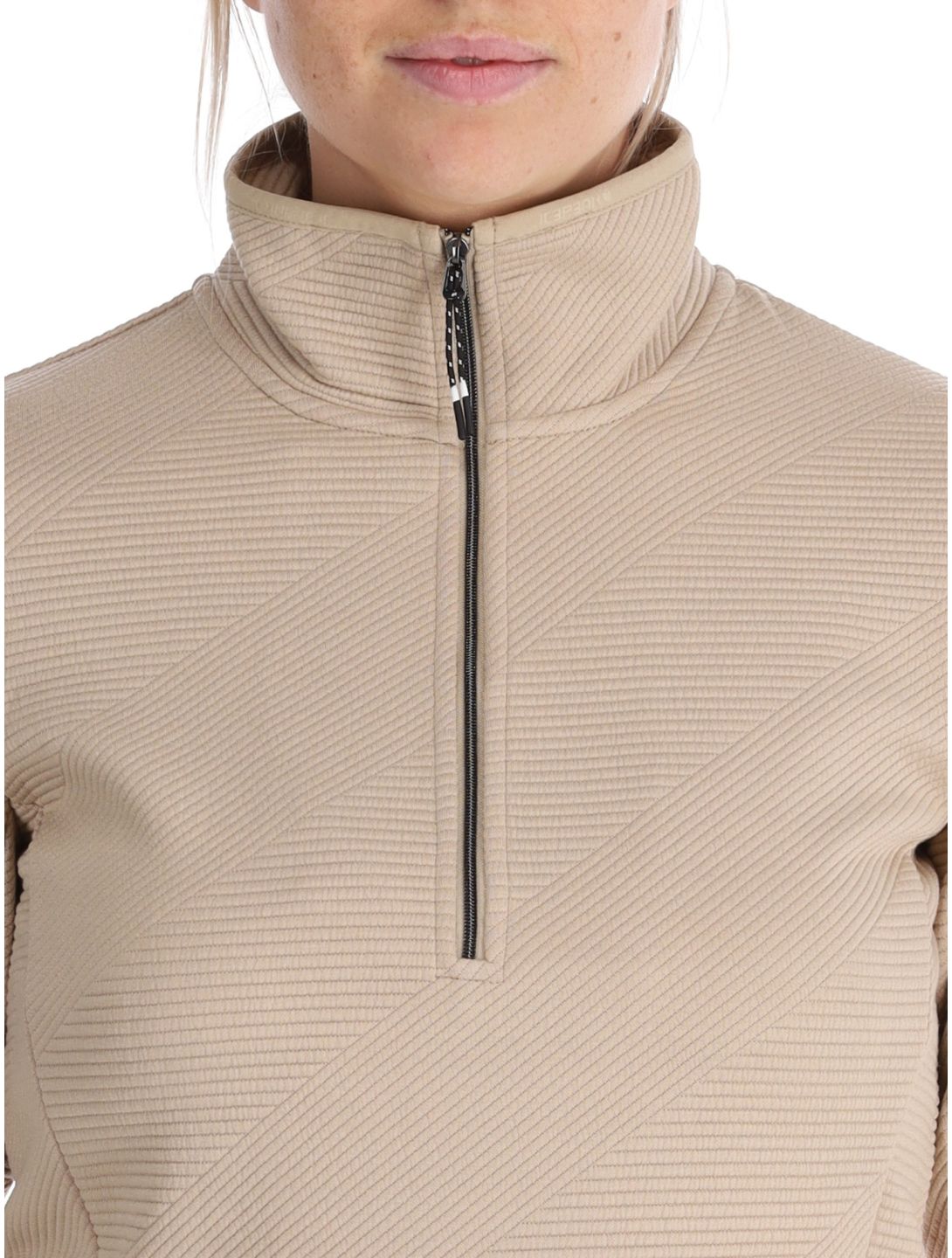 Icepeak, Evansdale jersey mujeres Beige beige 