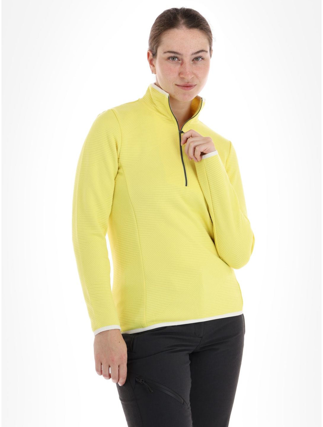 Icepeak, Evansdale jersey mujeres Light Yellow amarillo 