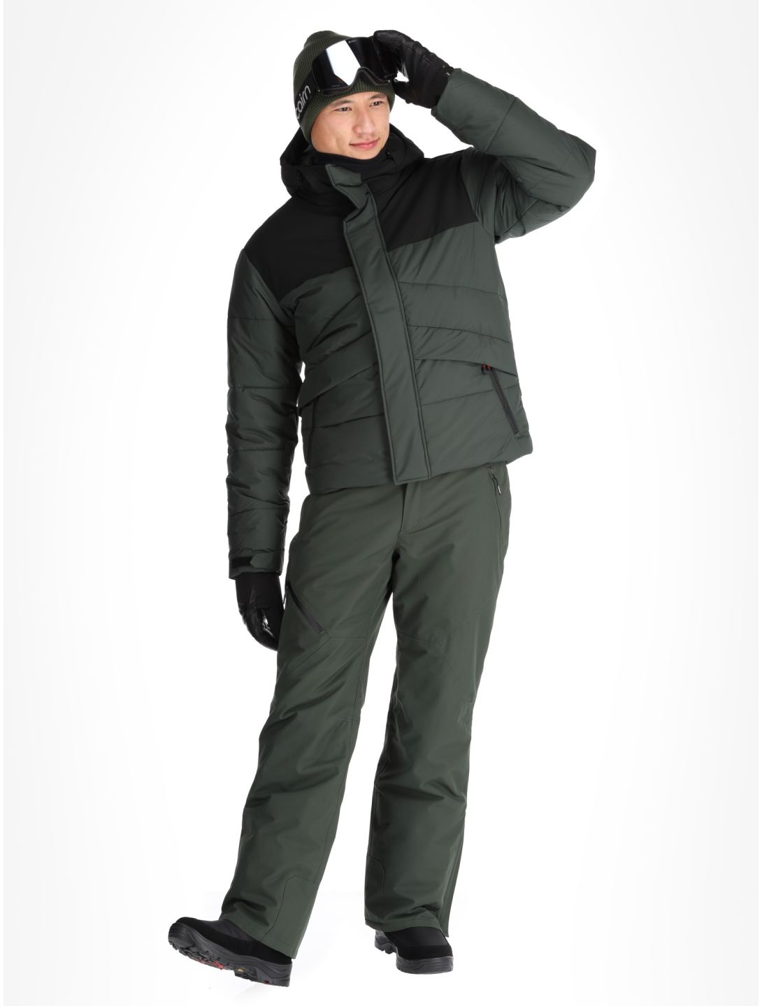 Icepeak, Evarts chaqueta de esquí hombres Dark Olive verde 