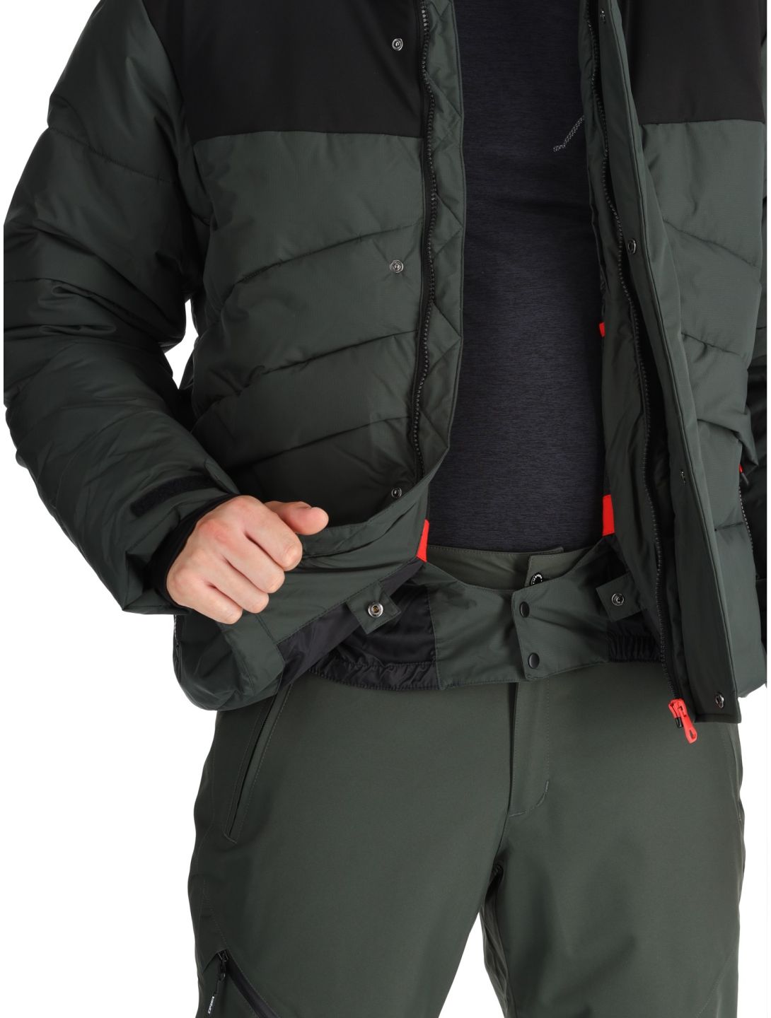 Icepeak, Evarts chaqueta de esquí hombres Dark Olive verde 