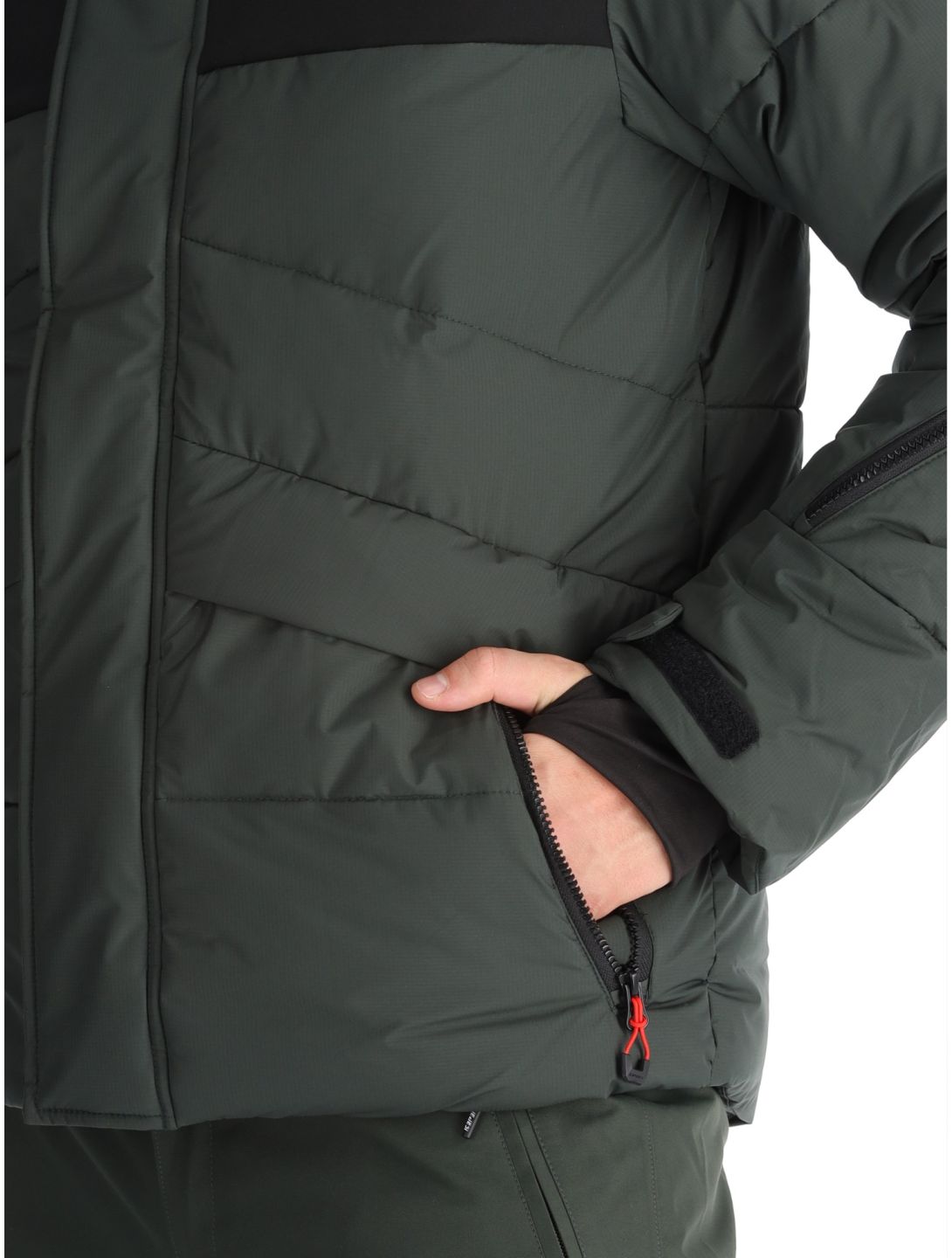 Icepeak, Evarts chaqueta de esquí hombres Dark Olive verde 