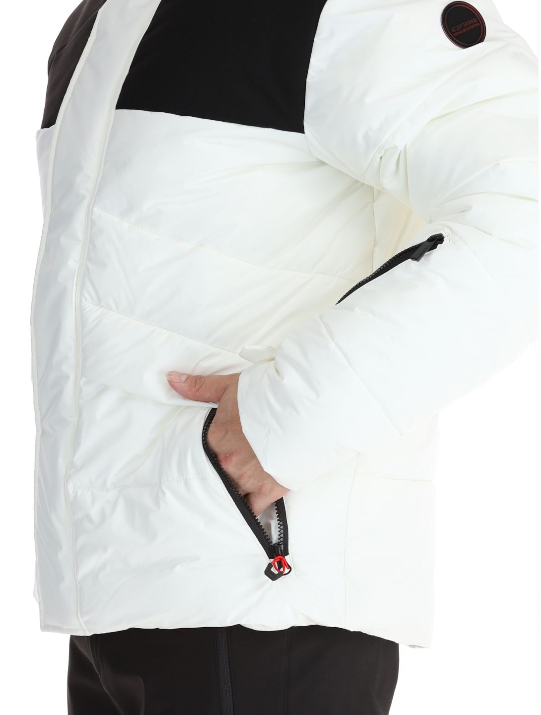 Icepeak, Evarts chaqueta de esquí hombres Natural White blanco 