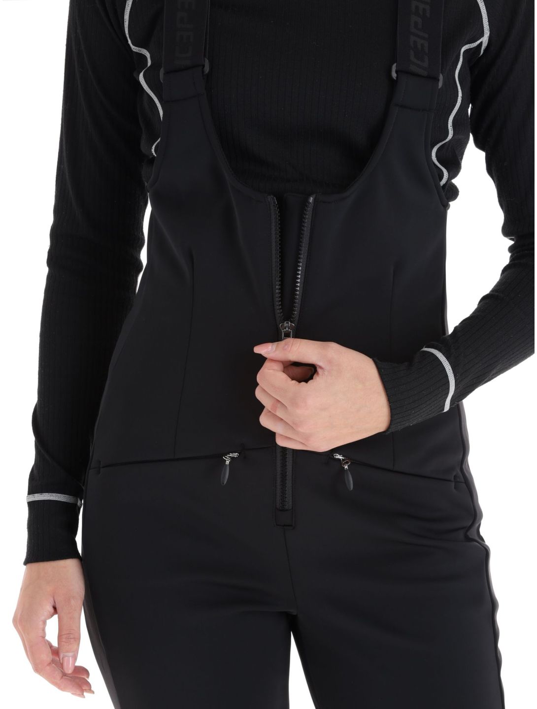 Icepeak, Exira pantalones de esquí softshell mujeres Black negro 