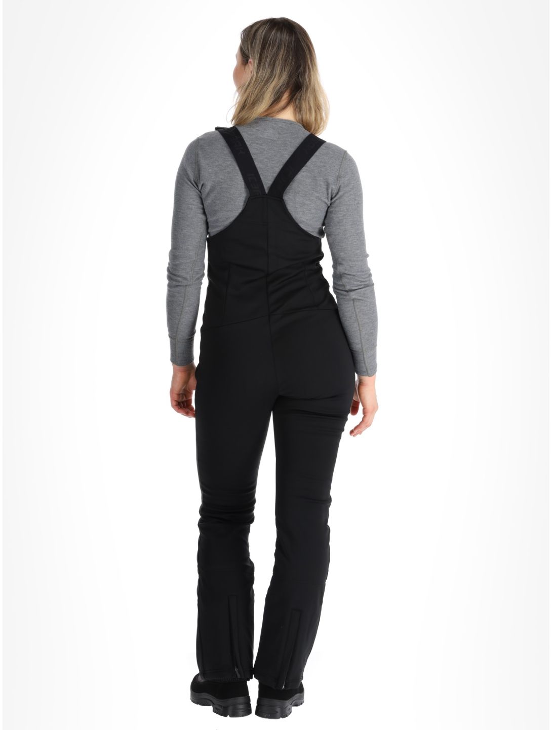 Icepeak, Exira pantalones de esquí softshell mujeres Black negro 