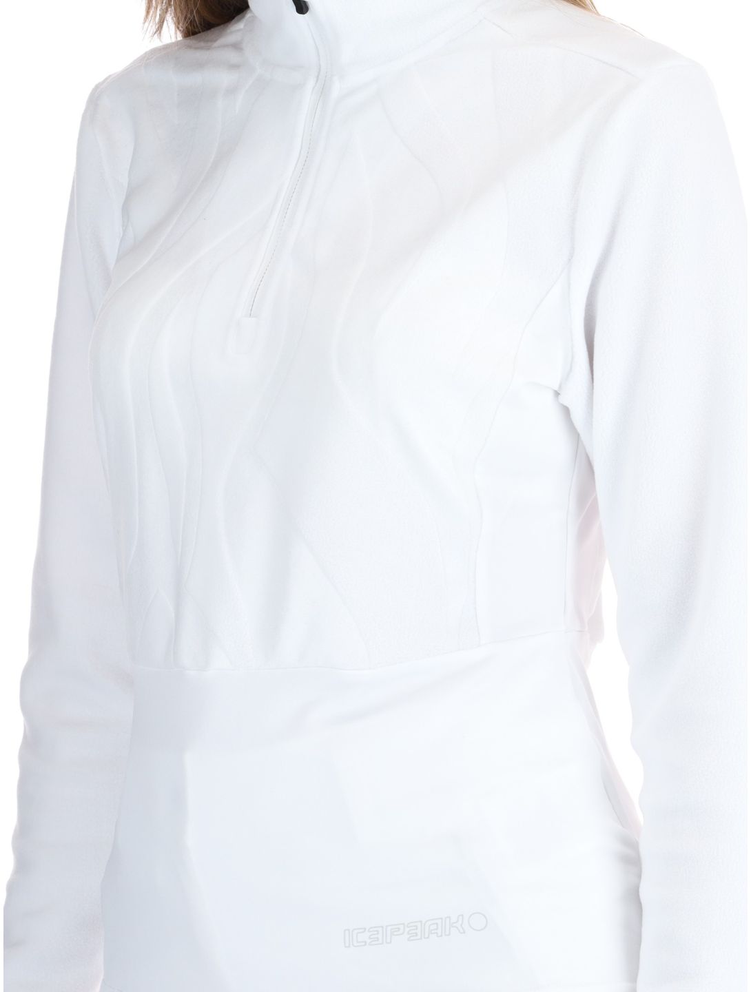 Icepeak, Fabius jersey mujeres Optic White blanco 