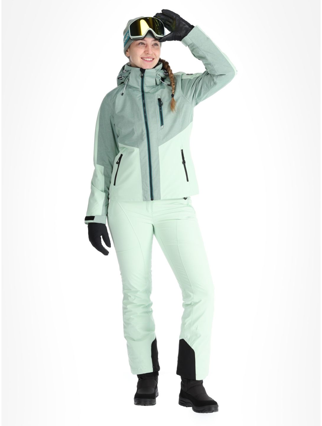 Icepeak, Faenza chaqueta de esquí mujeres Aloe verde 