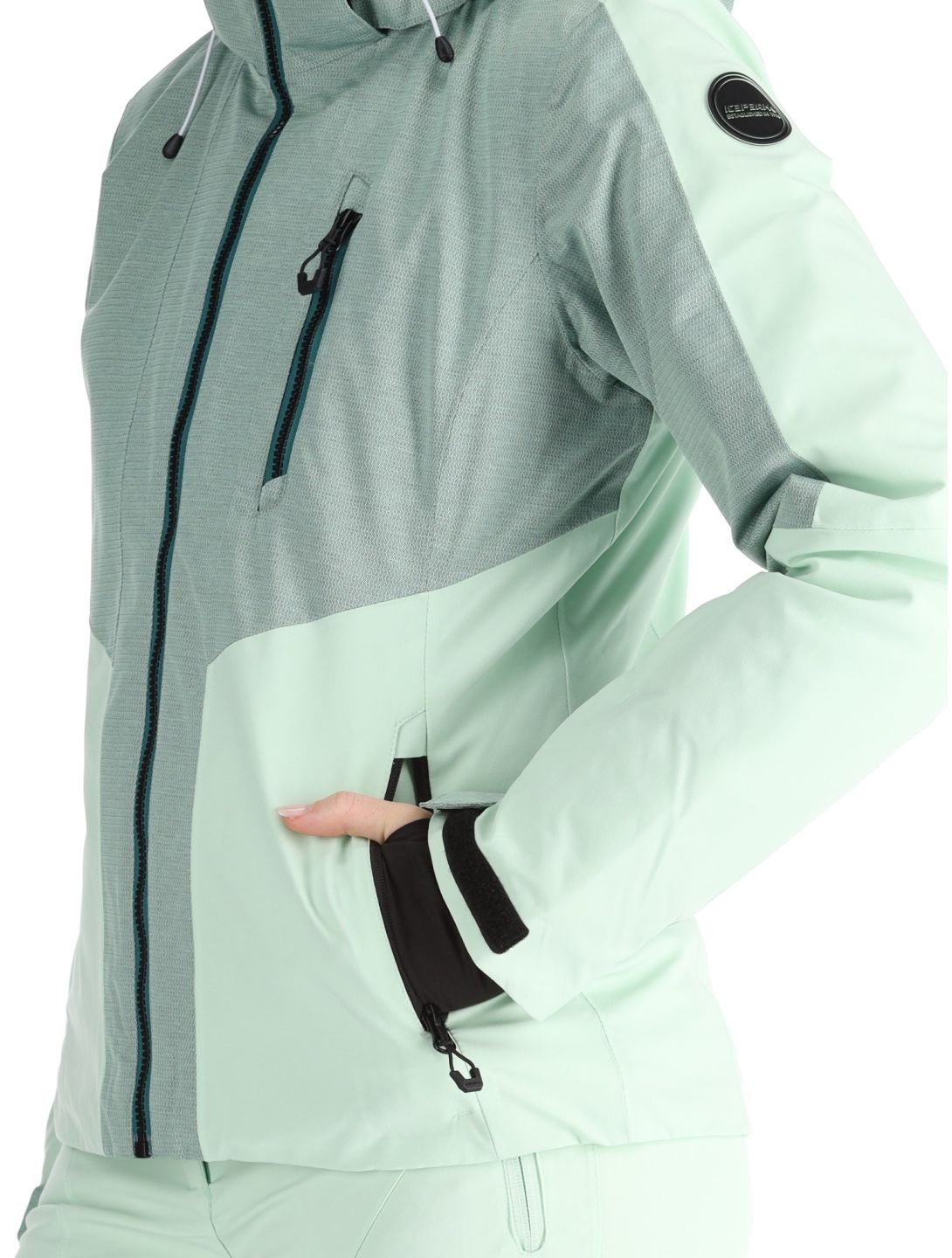 Icepeak, Faenza chaqueta de esquí mujeres Aloe verde 