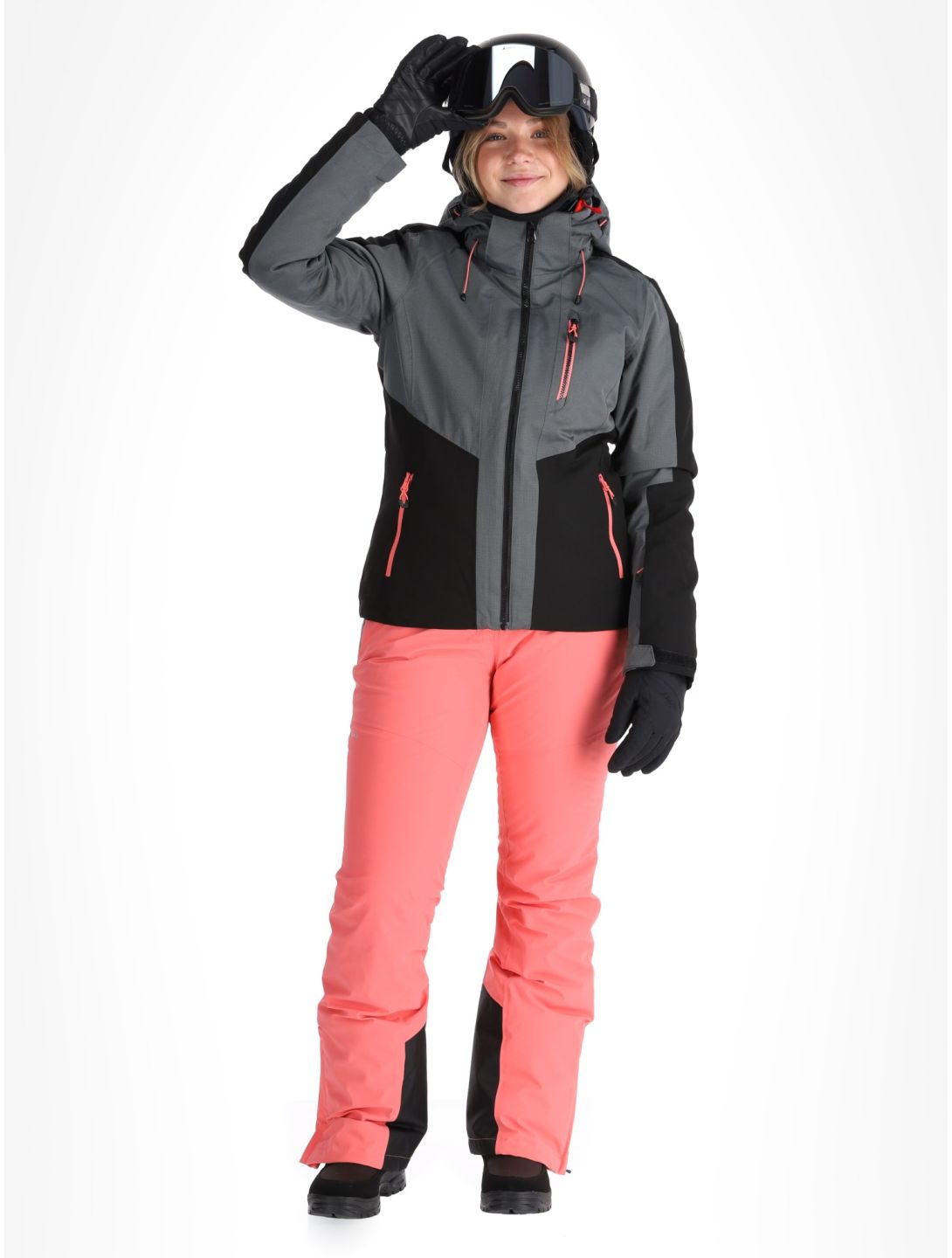 Icepeak, Faenza chaqueta de esquí mujeres Black negro 