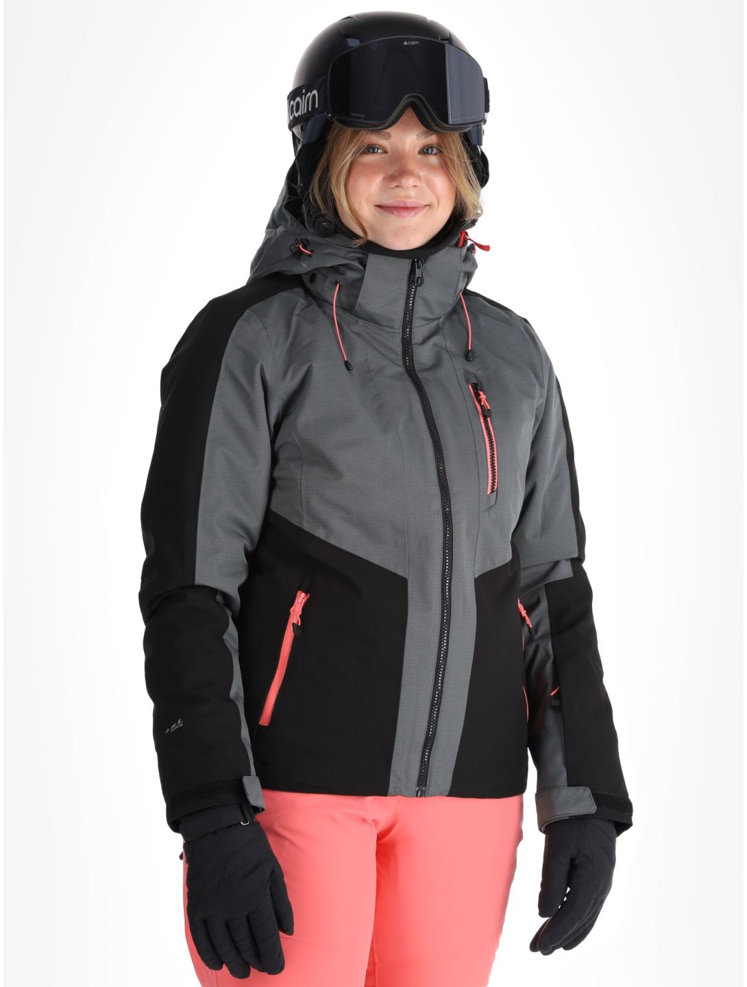 Icepeak, Faenza chaqueta de esquí mujeres Black negro 