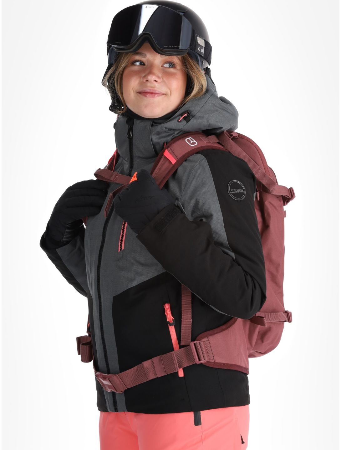 Icepeak, Faenza chaqueta de esquí mujeres Black negro 