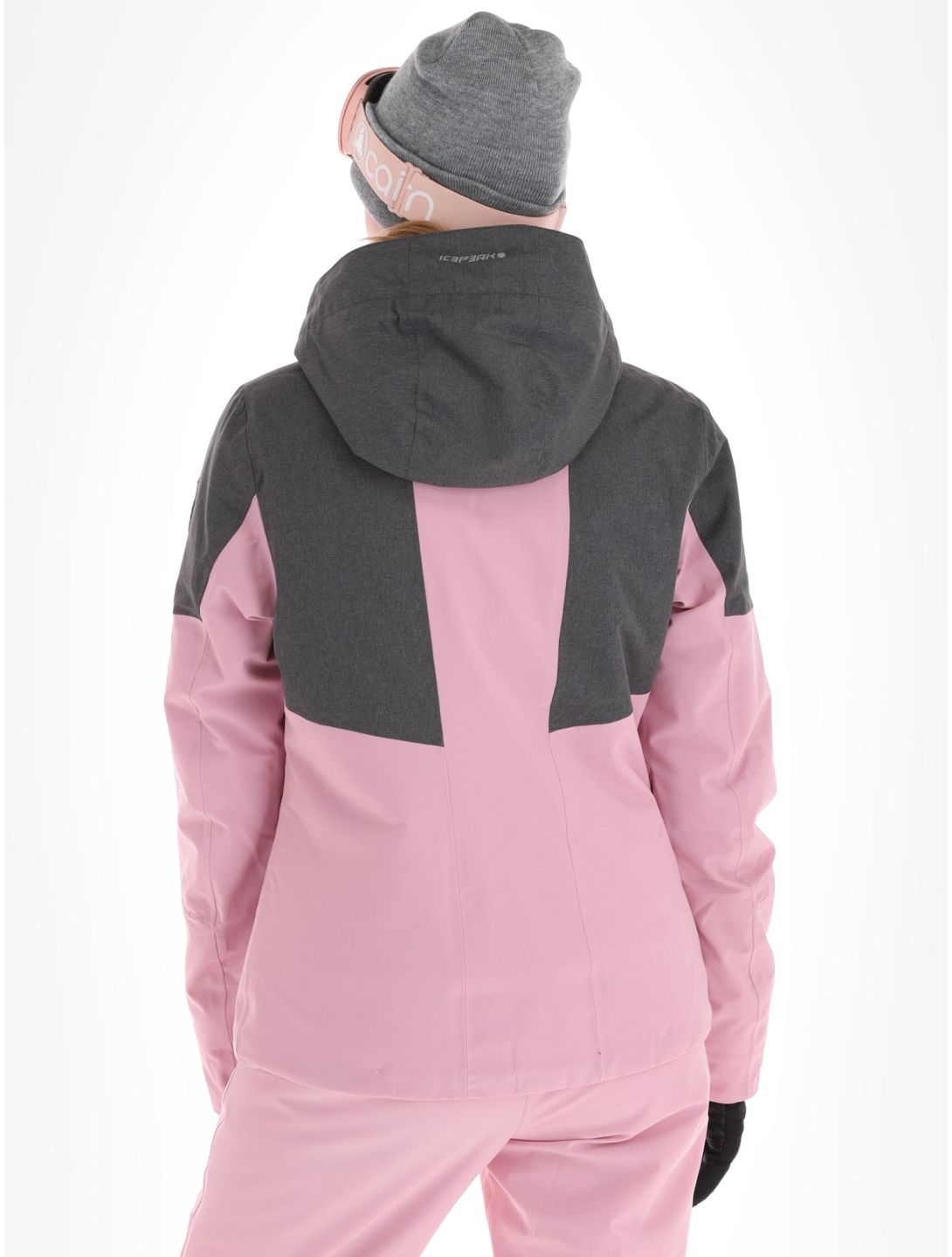 Icepeak, Faenza chaqueta de esquí mujeres Lavender gris, rosa 