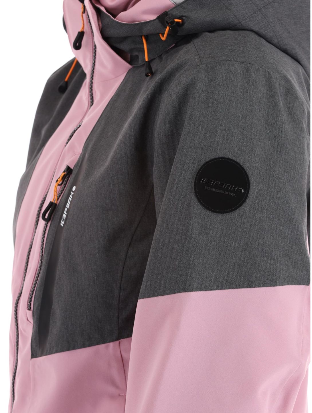 Icepeak, Faenza chaqueta de esquí mujeres Lavender gris, rosa 