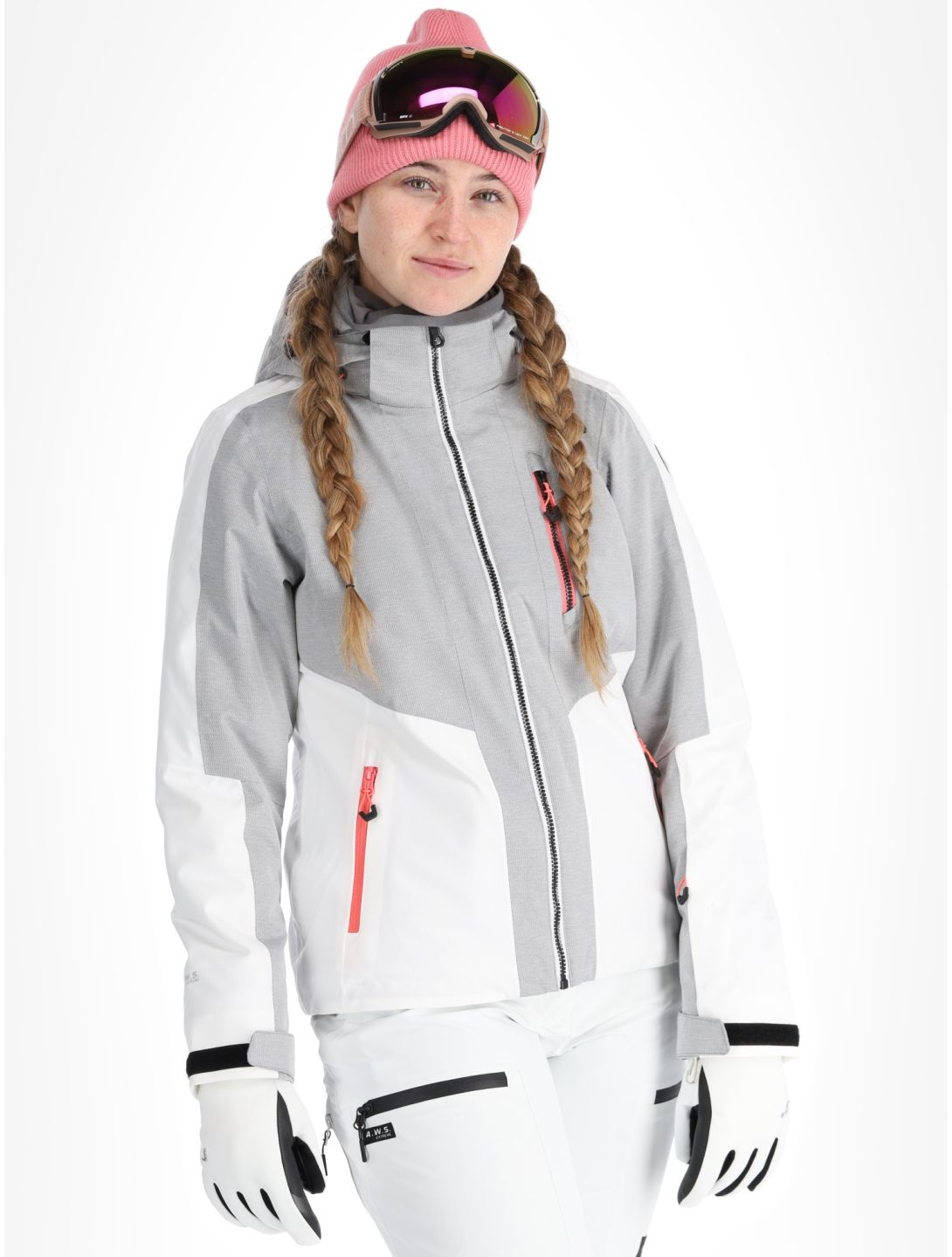 Icepeak, Faenza chaqueta de esquí mujeres Optic White blanco 