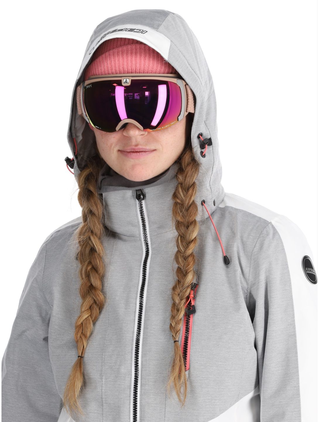 Icepeak, Faenza chaqueta de esquí mujeres Optic White blanco 