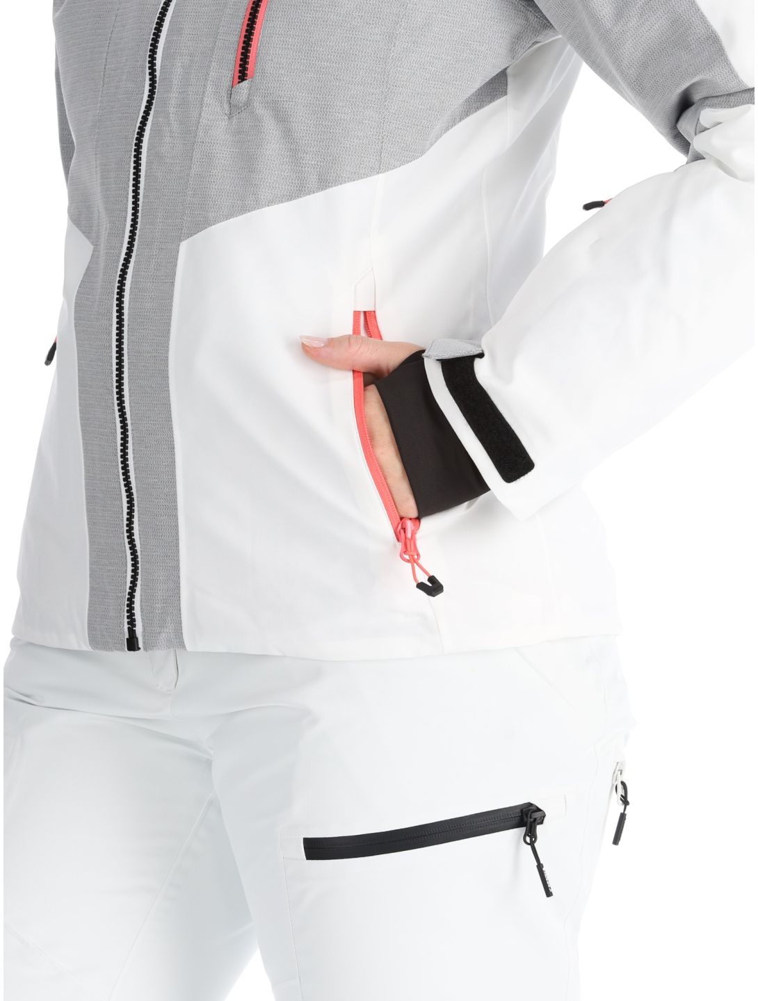 Icepeak, Faenza chaqueta de esquí mujeres Optic White blanco 