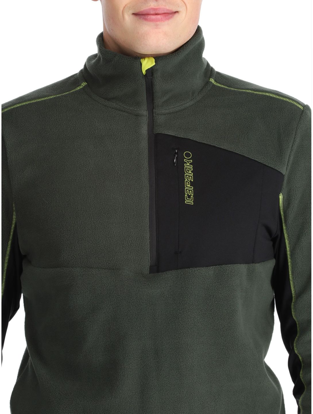 Icepeak, Fairmount jersey hombres Dark Olive verde 