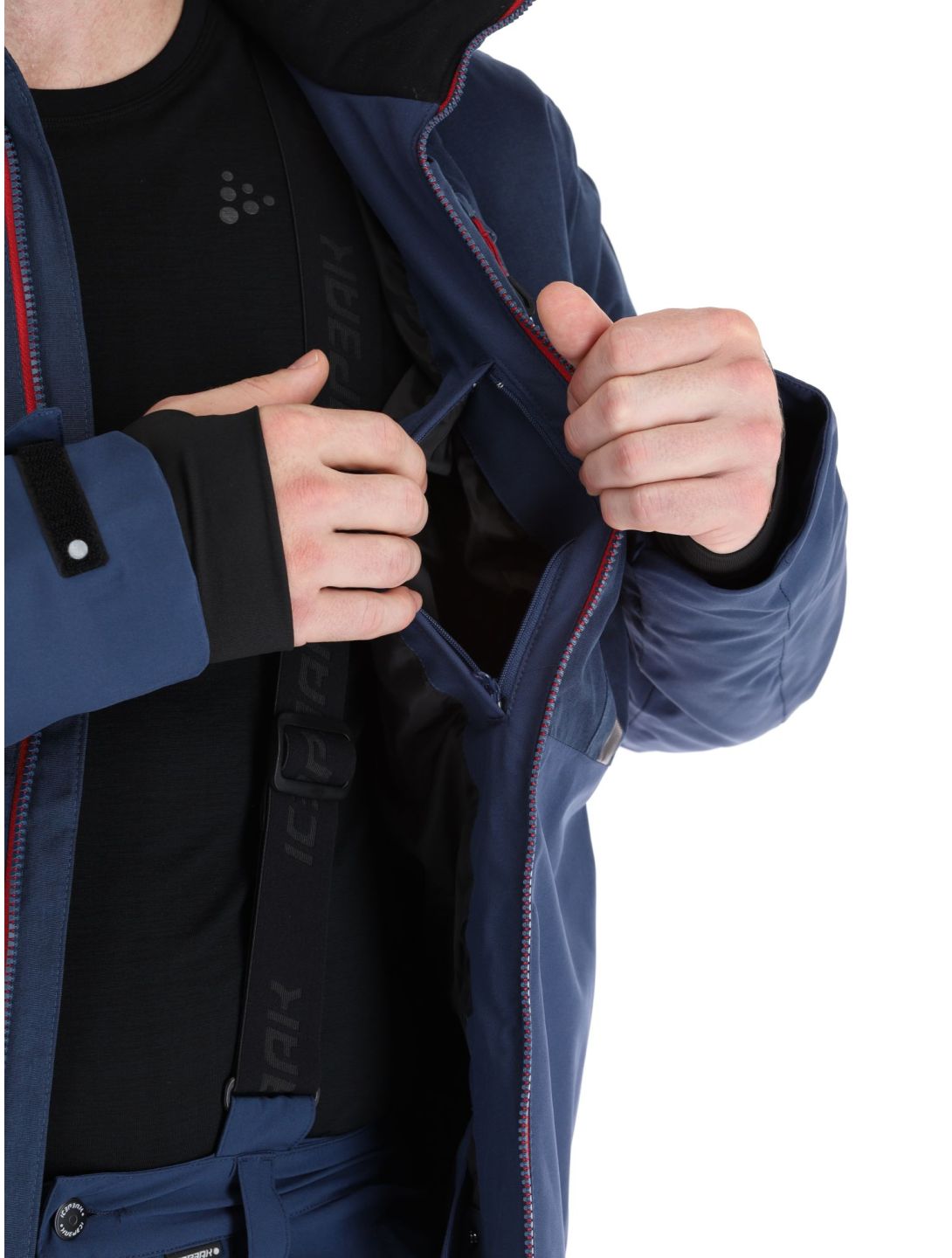 Icepeak, Falaise chaqueta de esquí hombres Dark Blue azul 