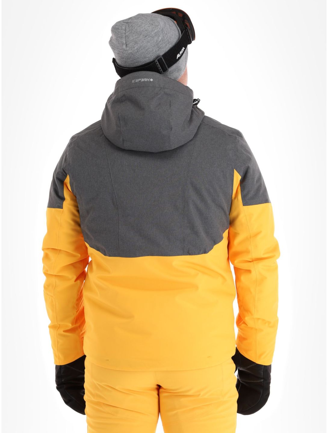 Icepeak, Falaise chaqueta de esquí hombres Yellow amarillo 