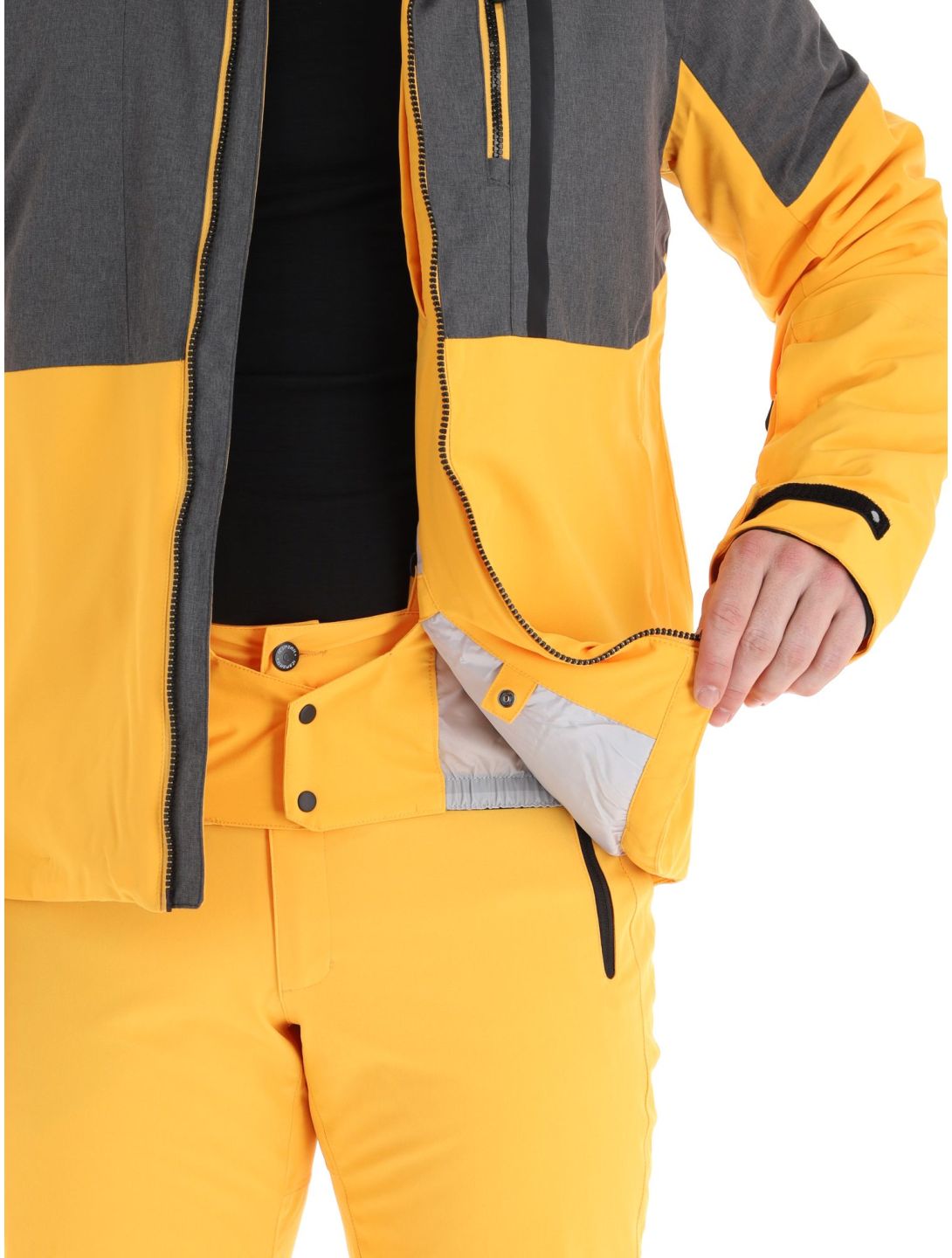 Icepeak, Falaise chaqueta de esquí hombres Yellow amarillo 