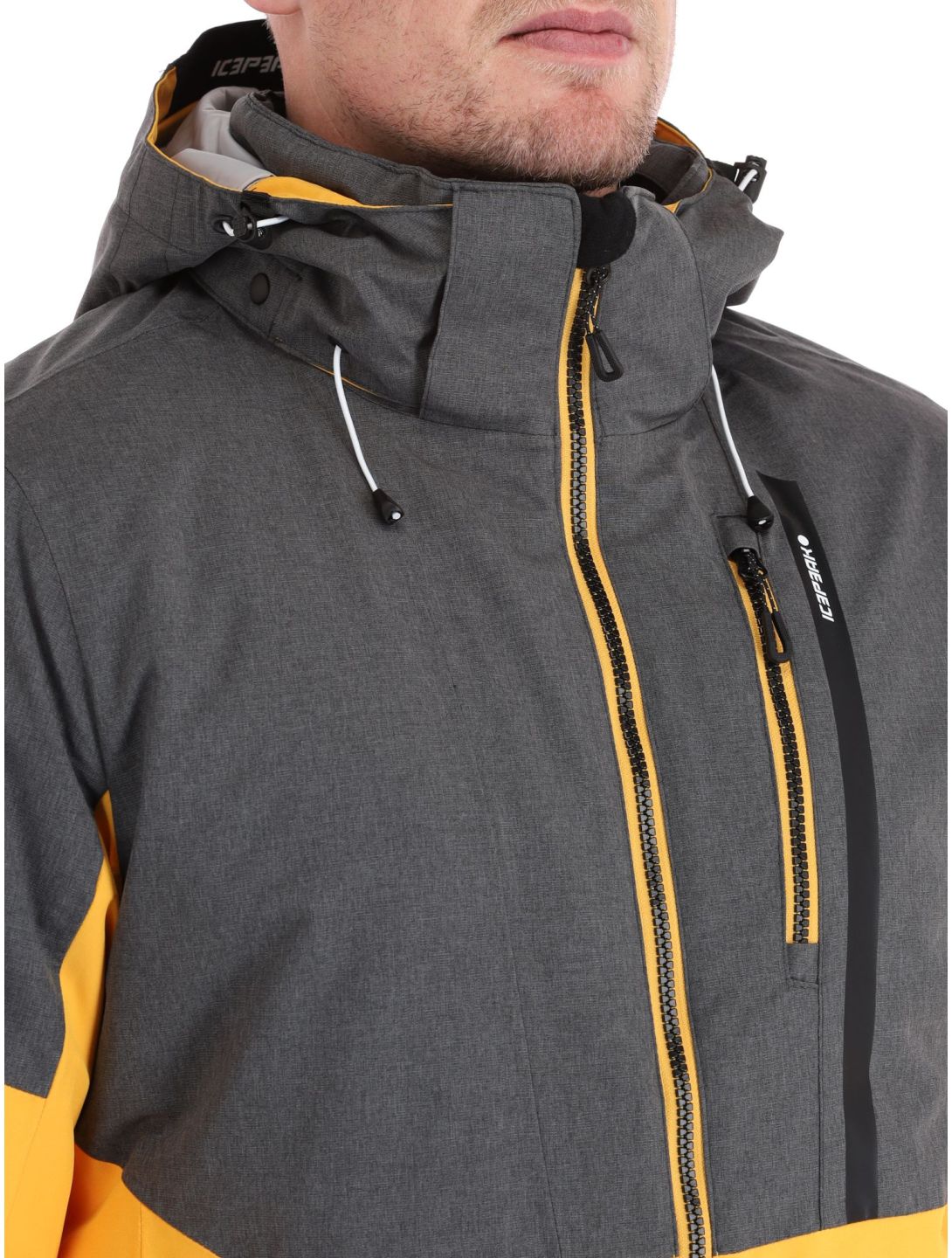 Icepeak, Falaise chaqueta de esquí hombres Yellow amarillo 