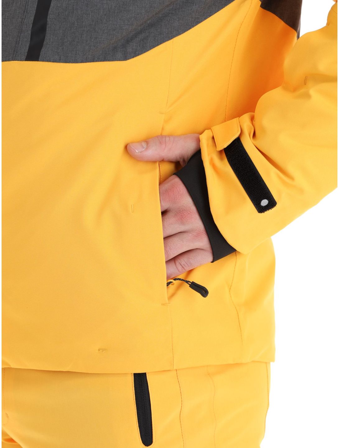 Icepeak, Falaise chaqueta de esquí hombres Yellow amarillo 