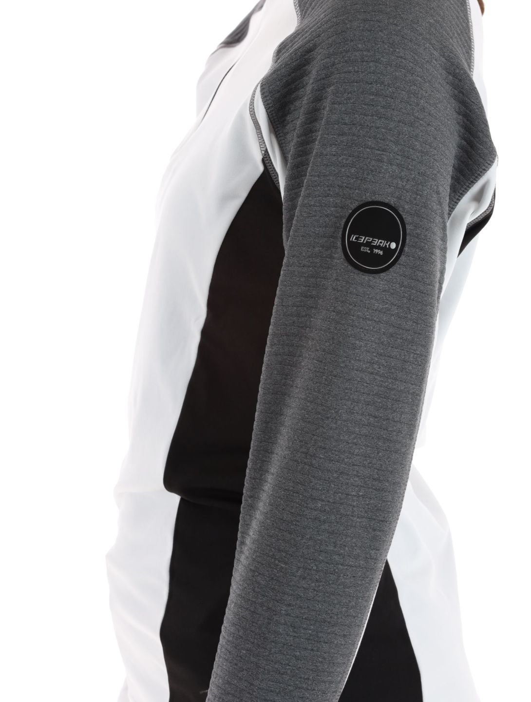 Icepeak, Faribault jersey mujeres Optic White blanco 