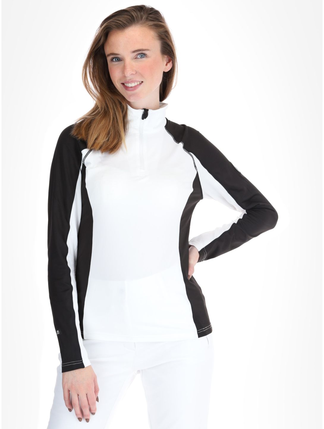 Icepeak, Faribault jersey mujeres Optic White blanco 