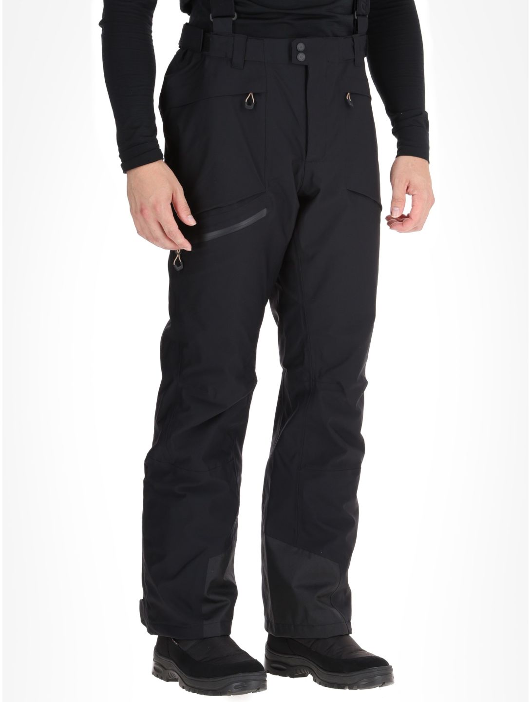 Icepeak, Farley pantalones de esquí hardshell hombres Black negro 