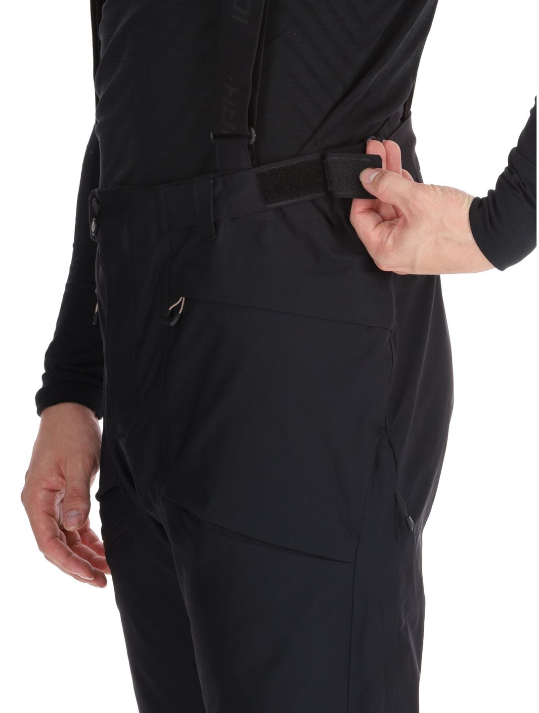 Icepeak, Farley pantalones de esquí hardshell hombres Black negro 