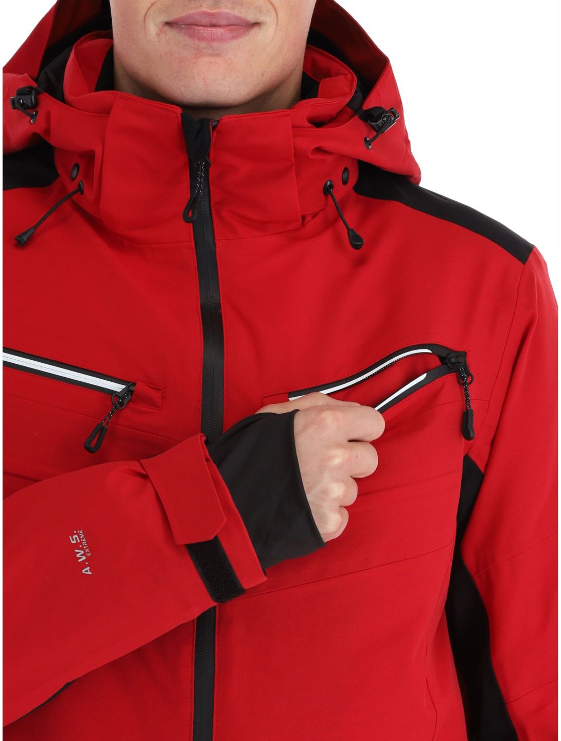 Icepeak, Farwell chaqueta de esquí hombres Burgundy borgoña 