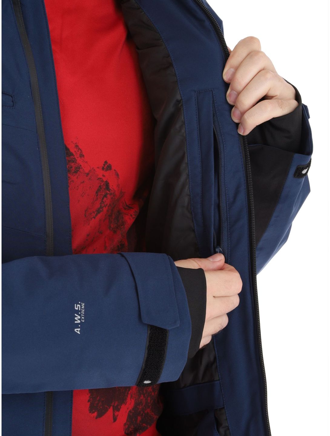 Icepeak, Farwell chaqueta de esquí hombres Dark Blue azul 