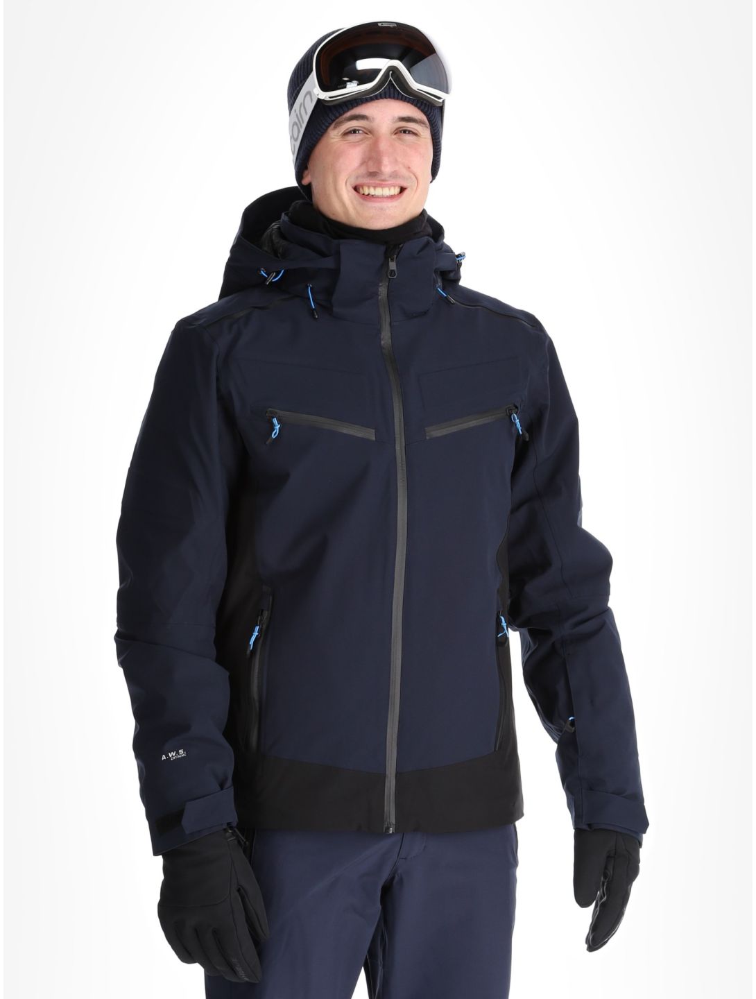 Icepeak, Farwell chaqueta de esquí hombres Dark Blue azul 