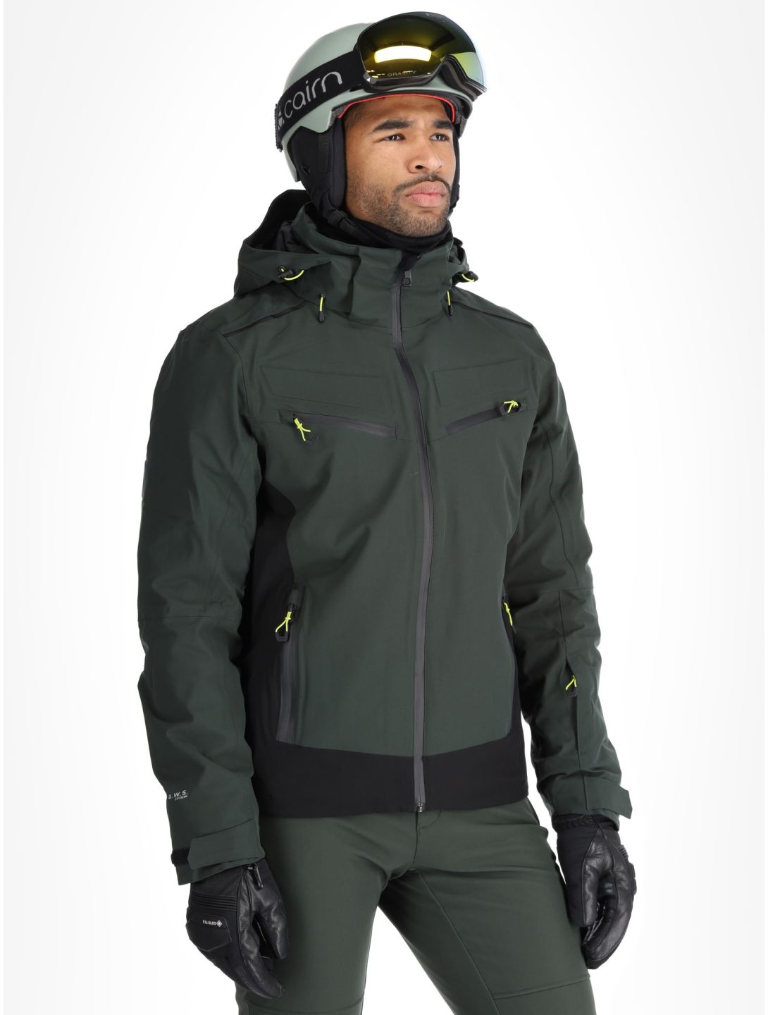 Icepeak, Farwell chaqueta de esquí hombres Dark Olive verde 