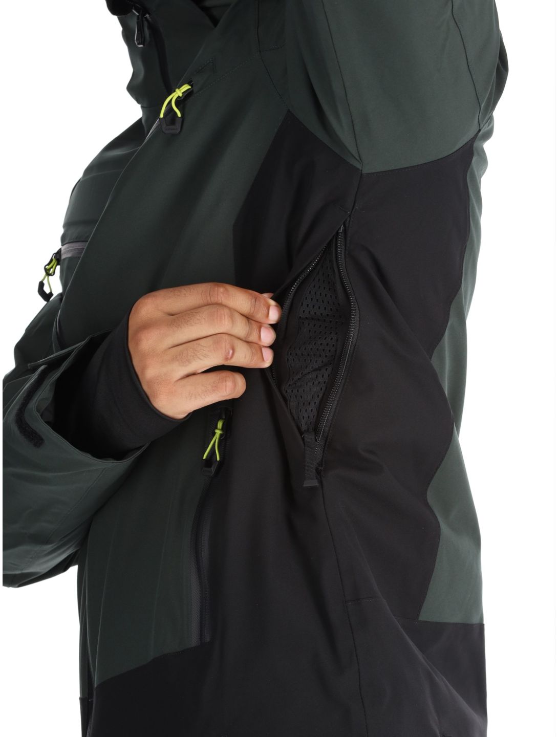 Icepeak, Farwell chaqueta de esquí hombres Dark Olive verde 