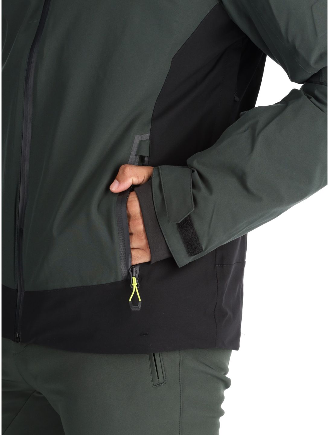 Icepeak, Farwell chaqueta de esquí hombres Dark Olive verde 