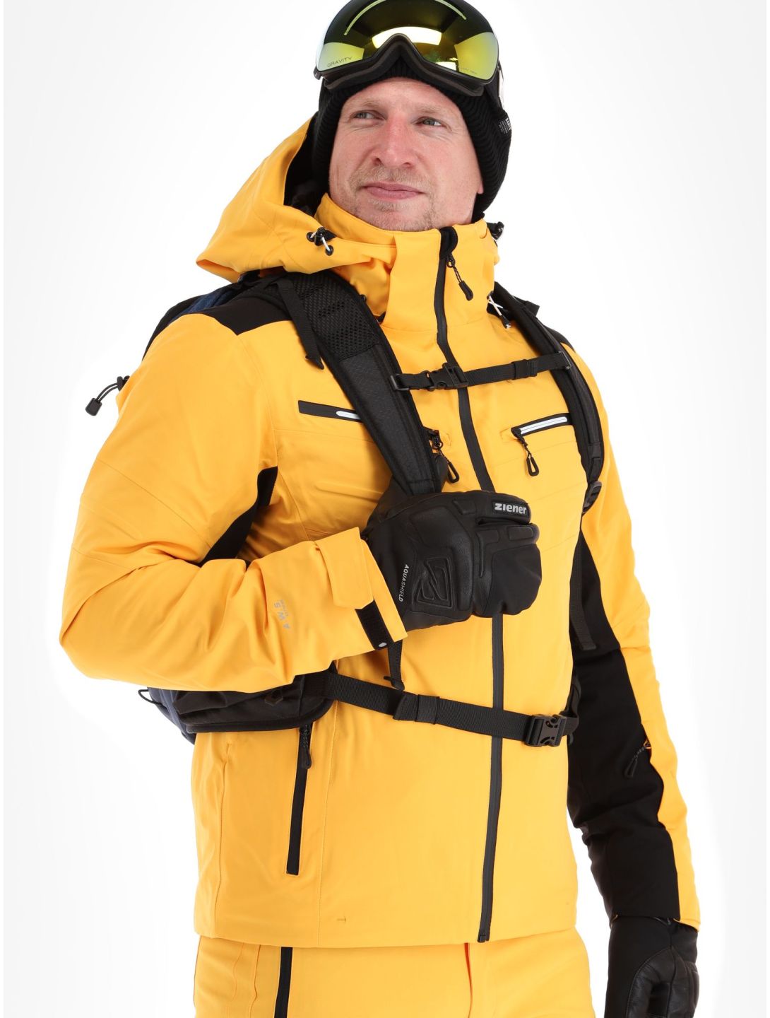 Icepeak, Farwell chaqueta de esquí hombres Yellow amarillo 