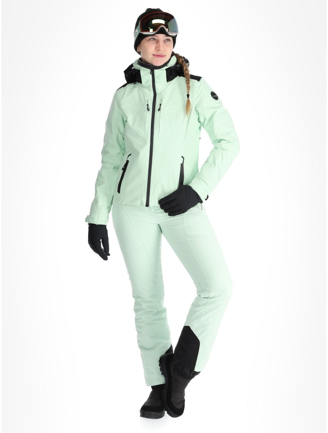 Icepeak, Fayette chaqueta de esquí mujeres Aloe verde 