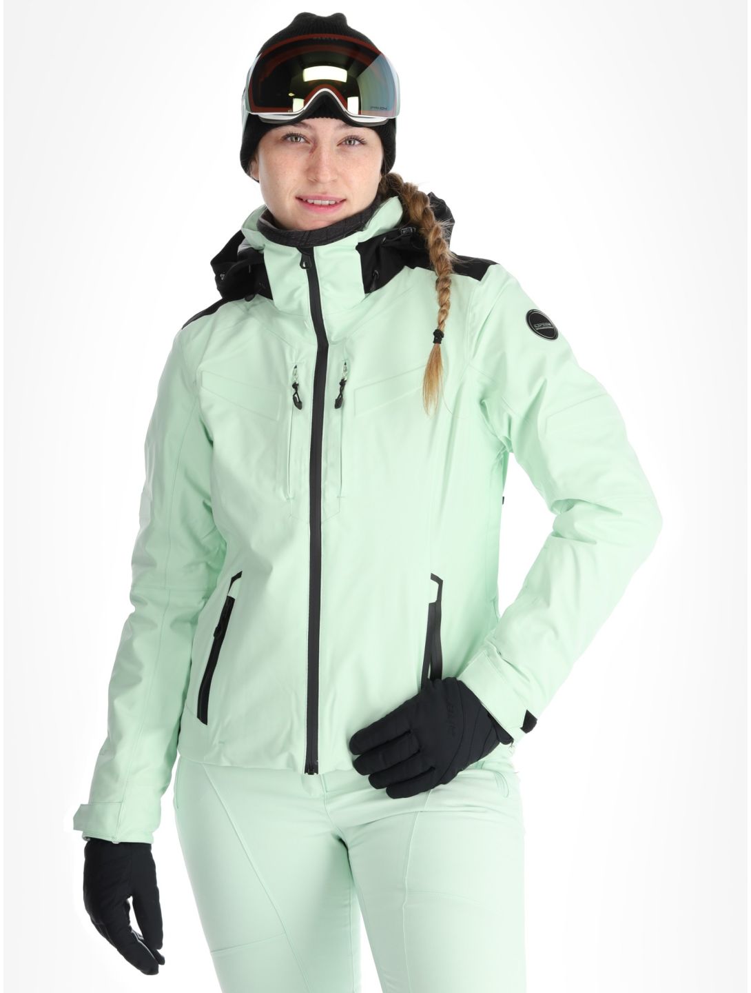 Icepeak, Fayette chaqueta de esquí mujeres Aloe verde 