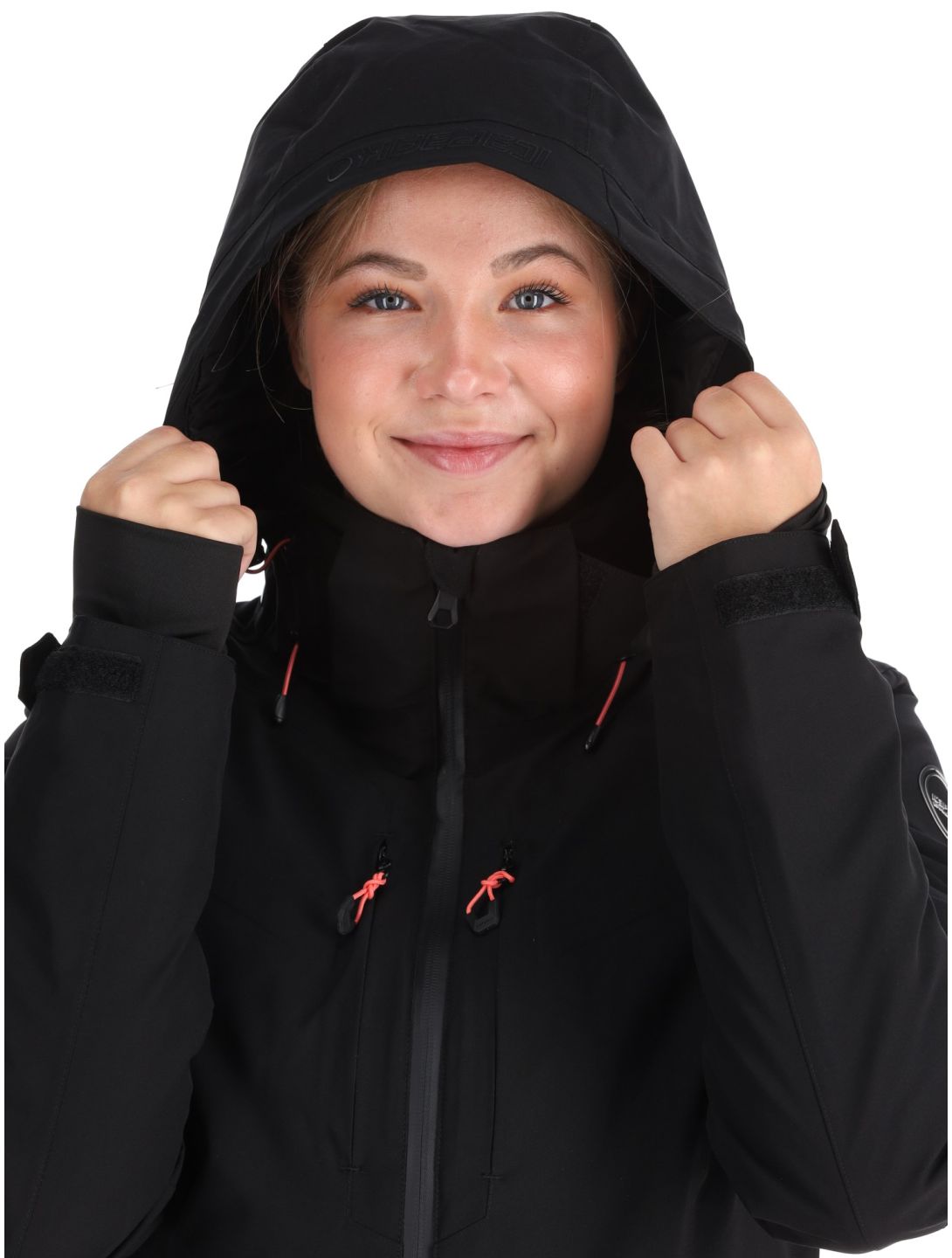 Icepeak, Fayette chaqueta de esquí mujeres Black negro 