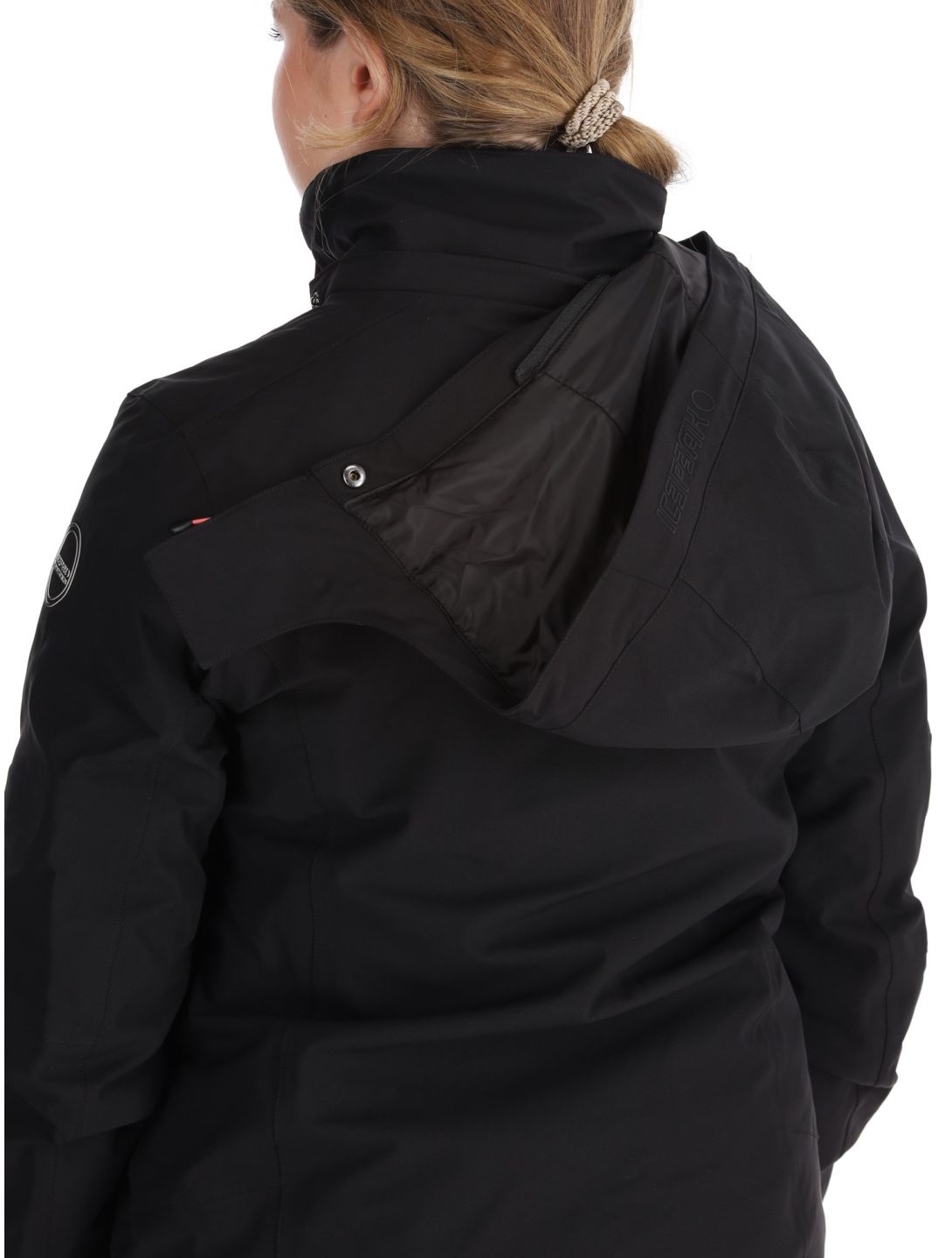 Icepeak, Fayette chaqueta de esquí mujeres Black negro 