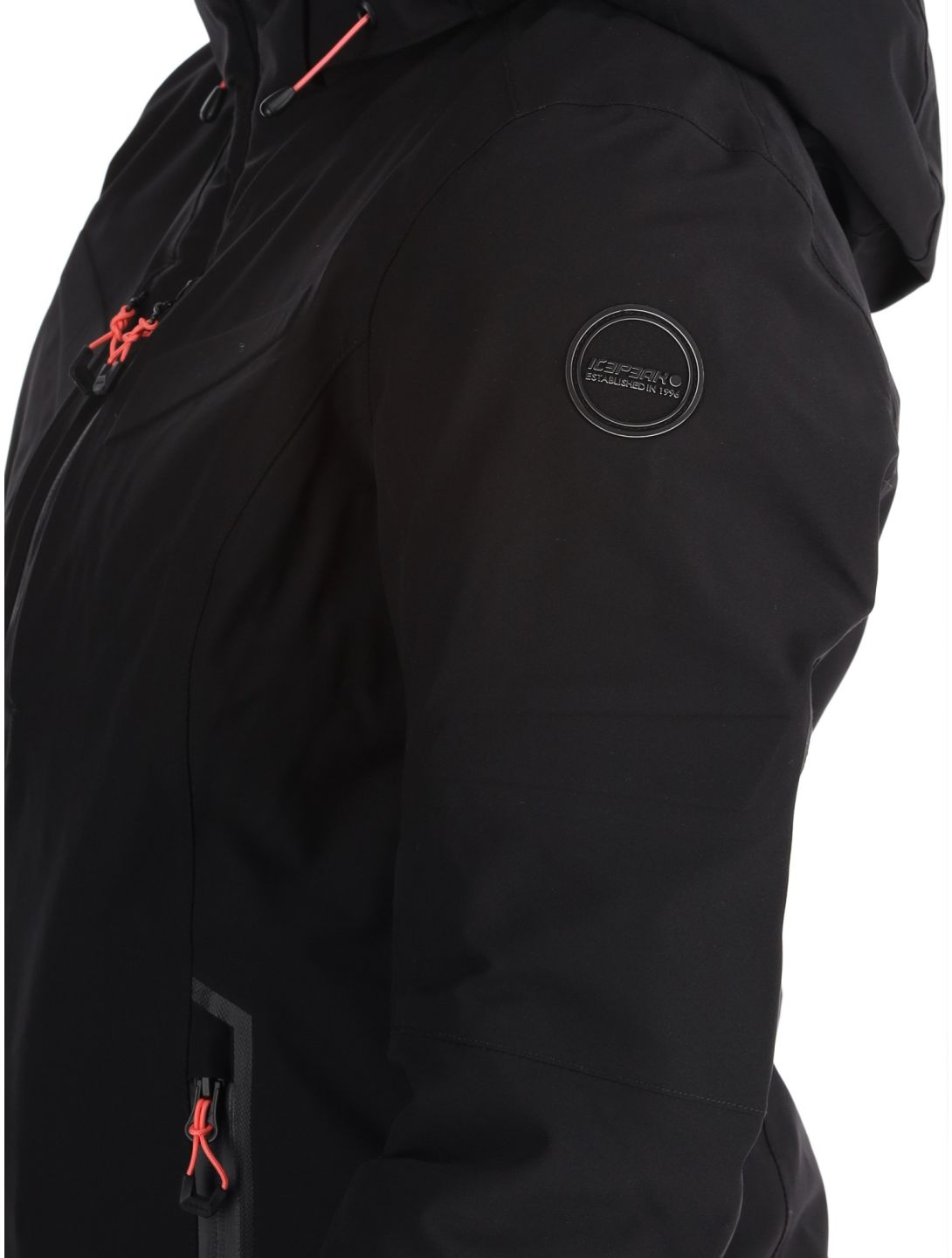 Icepeak, Fayette chaqueta de esquí mujeres Black negro 