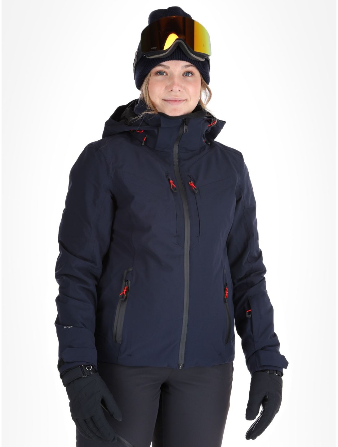 Icepeak, Fayette chaqueta de esquí mujeres Dark Blue azul 