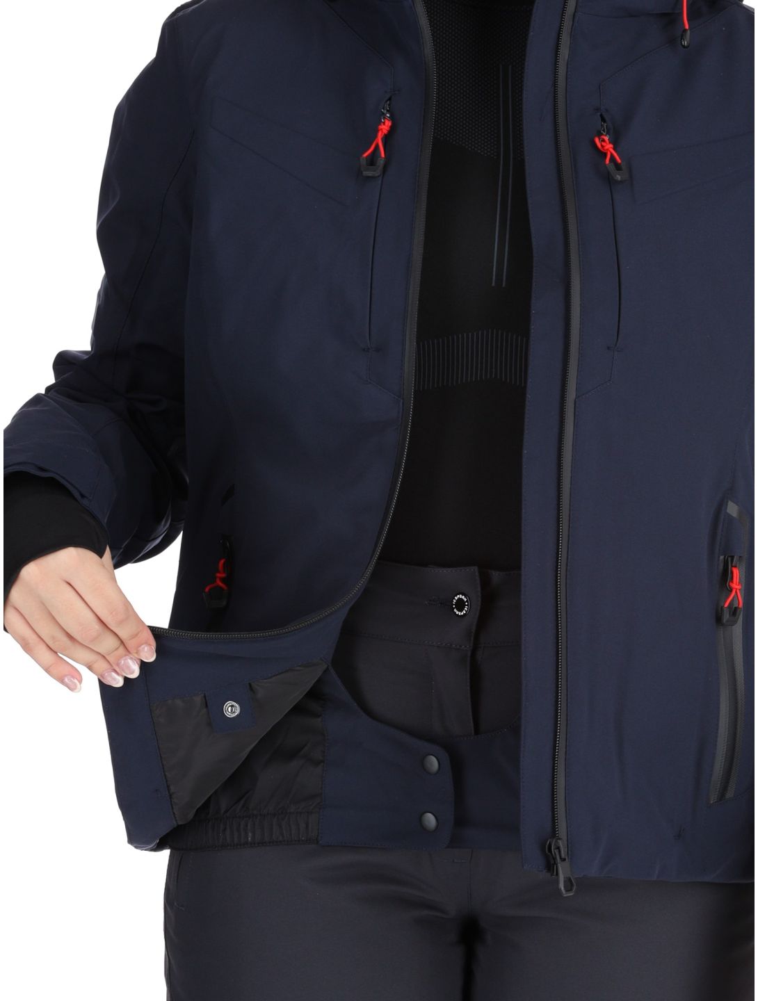 Icepeak, Fayette chaqueta de esquí mujeres Dark Blue azul 