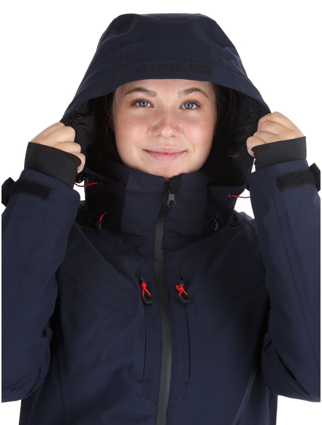 Icepeak, Fayette chaqueta de esquí mujeres Dark Blue azul 