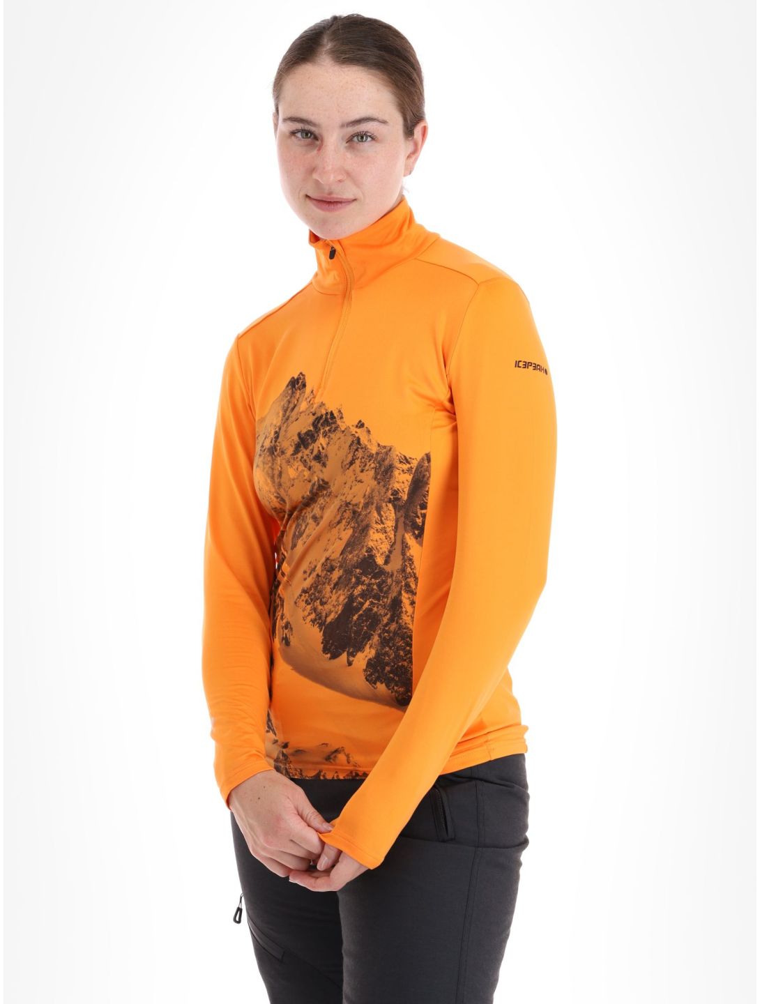 Icepeak, Fenton jersey mujeres Abricot naranja 