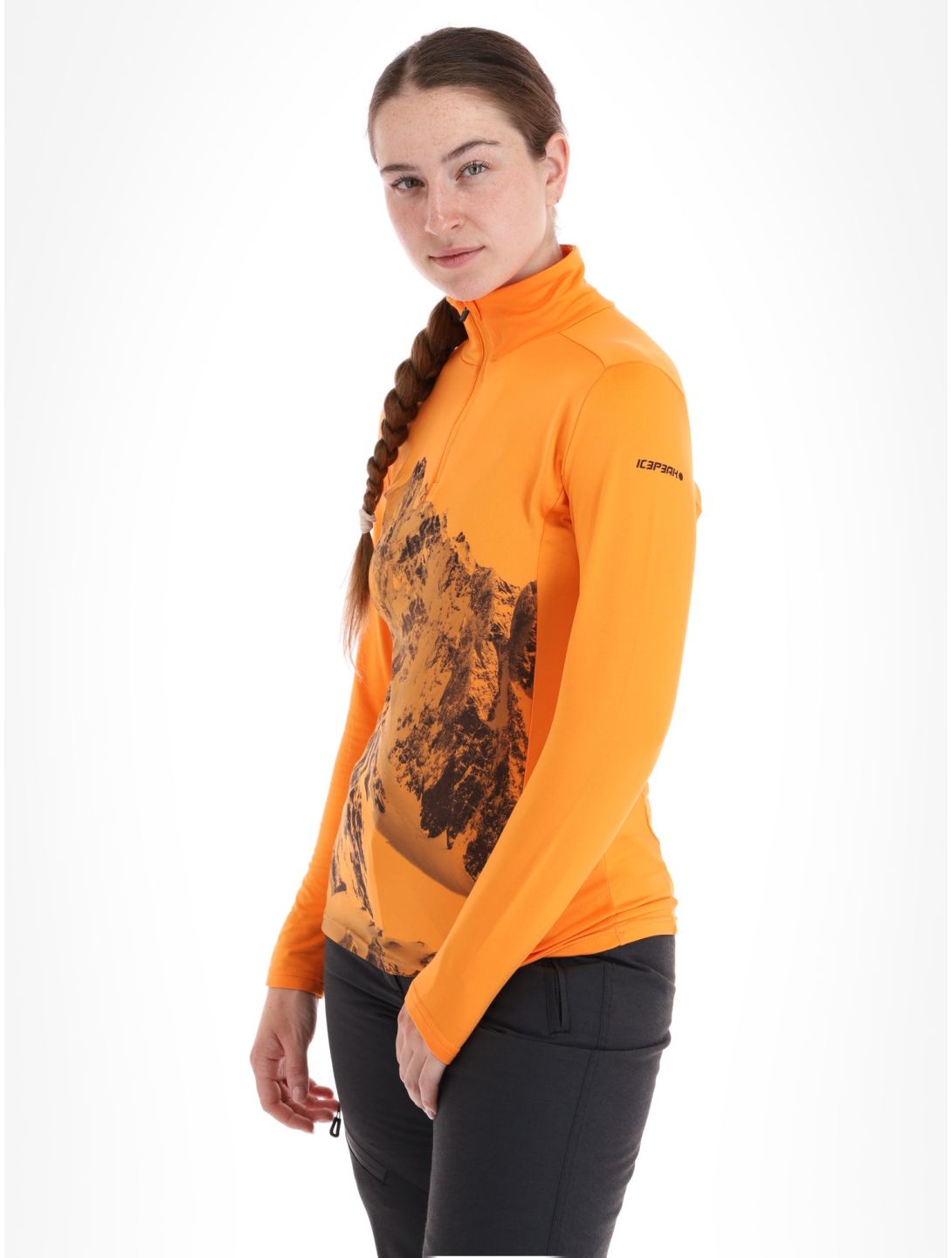 Icepeak, Fenton jersey mujeres Abricot naranja 