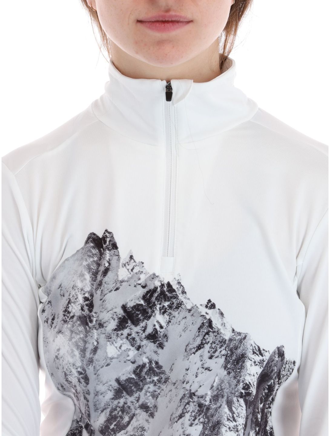 Icepeak, Fenton jersey mujeres Optic White blanco 