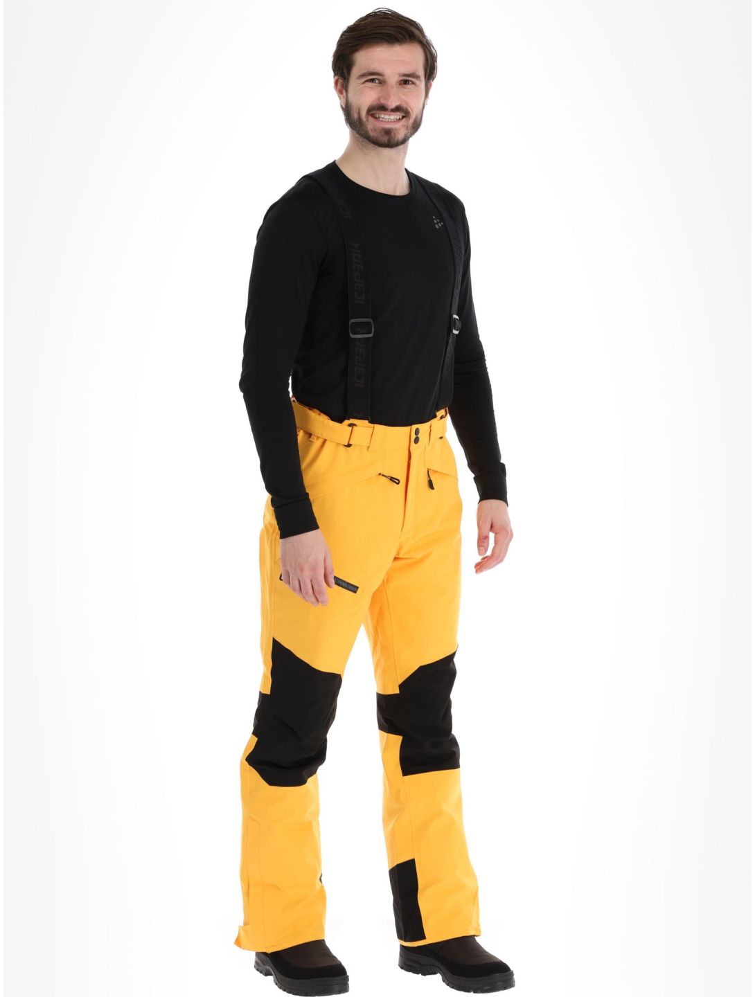 Icepeak, Ferrara pantalones de esquí hombres Yellow amarillo 