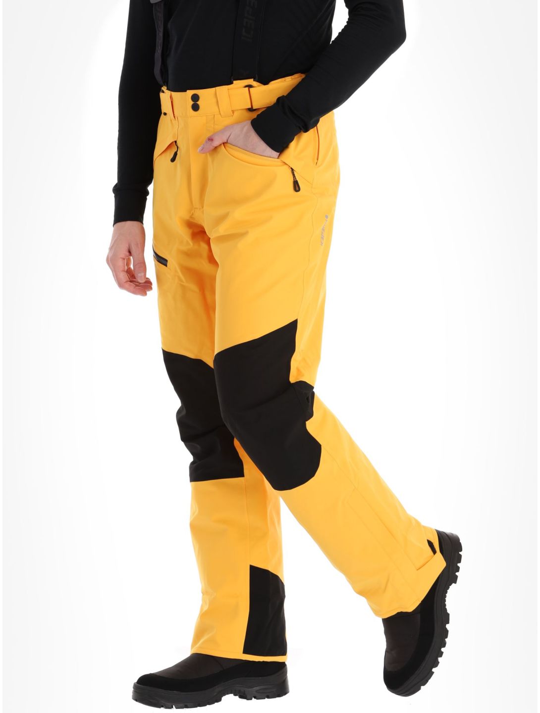 Icepeak, Ferrara pantalones de esquí hombres Yellow amarillo 