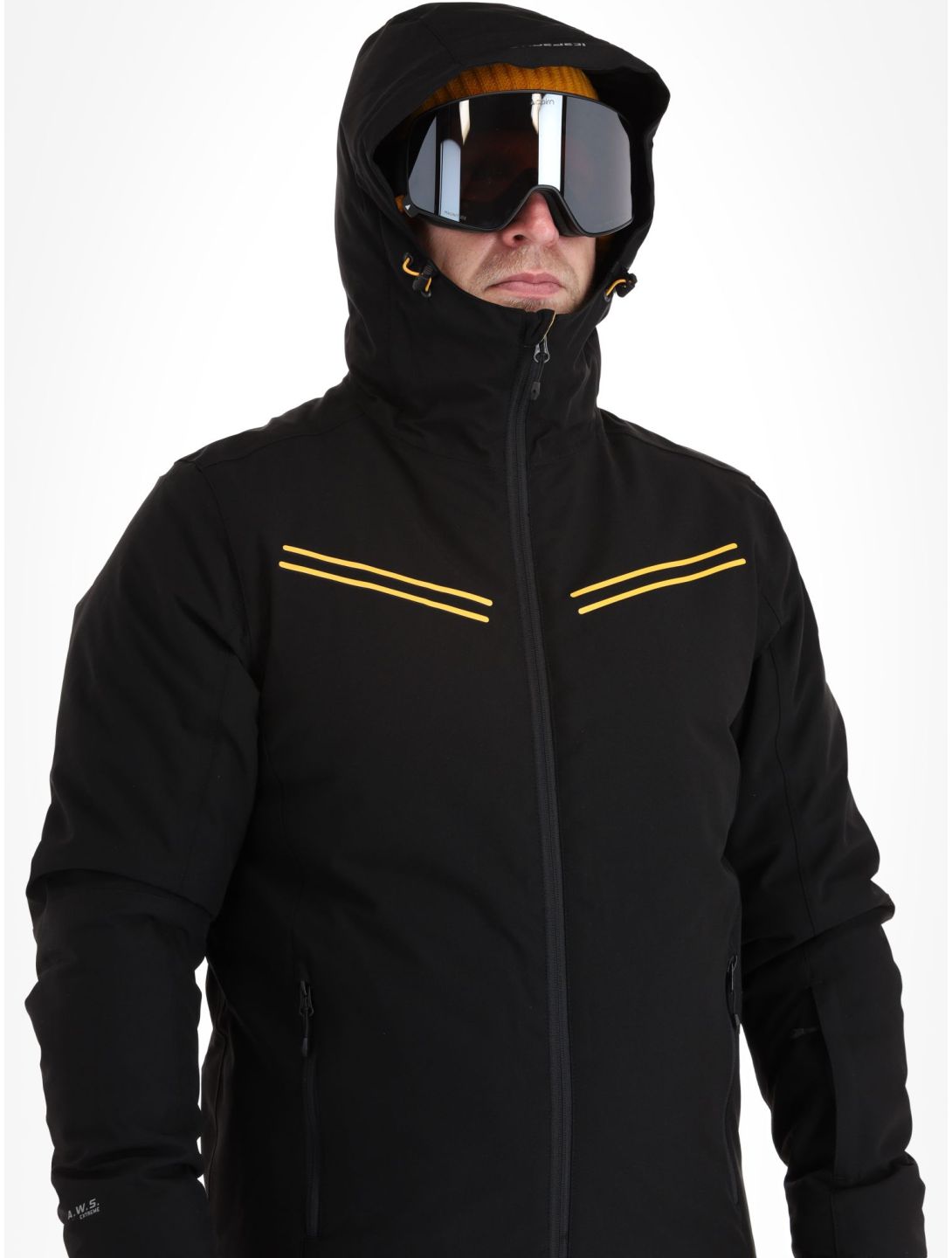 Icepeak, Festus chaqueta de esquí hombres Black negro 